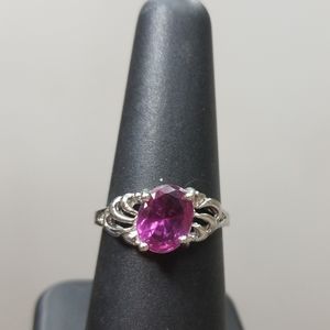 🧨 Amethyst Feburary birthstone ring stamp 925 7